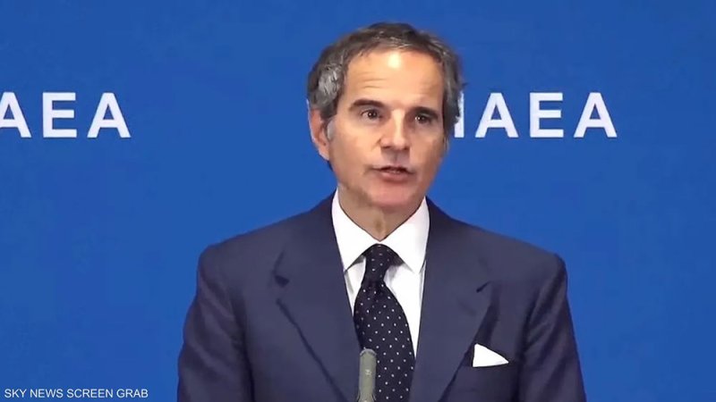 غروسي يشيد باستجابة الإمارات بعد الاعتداء على محطة براكة