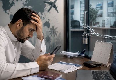 مكتب للسياحة لم يسلمني التذاكر وحجوزات الفندق
