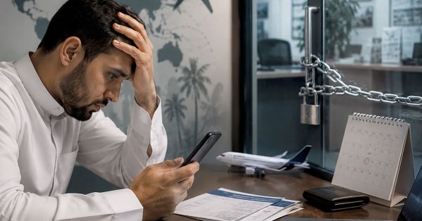 مكتب للسياحة لم يسلمني التذاكر وحجوزات الفندق 