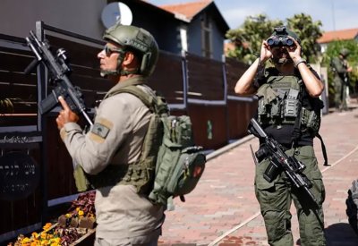 الجيش الإسرائيلي يعترض مقذوفين عبرا من لبنان