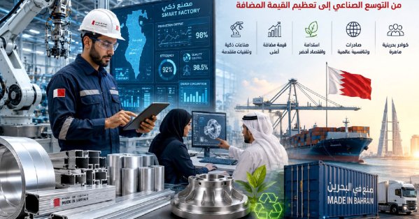 أبعاد | الصناعة البحرينية بعد 2026..  من التوسع الصناعي إلى تعظيم القيمة المضافة
