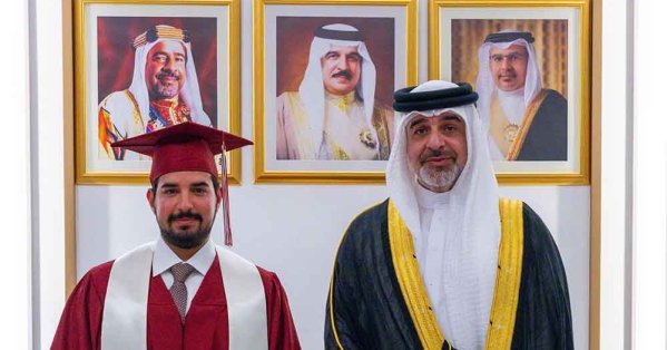 سمو الممثل الشخصي لجلالة الملك المعظم يهنئ نجله سلمان بن عبد