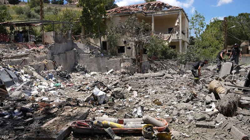 الجيش الإسرائيلي يبدأ هجوما على النبطية جنوبي لبنان