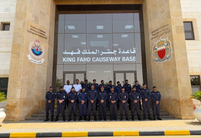 أمن المنافذ وخفر السواحل: تمرين للإخلاء البحري بجسر الملك فهد لرفع مستوى الجاهزية بحالات الطوارئ