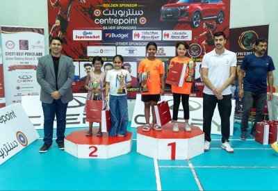 شيري البحرين تدعم المواهب الرياضية المحلية بصفتها الراعي الرئيسي