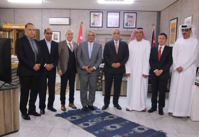 وزير الثقافة الأردني يستقبل الأمين العام للهيئة العربية للمسرح