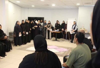 "الهلال الأحمر" البحريني تنظم زيارة تعريفية لأعضائها المتطوعين الجدد