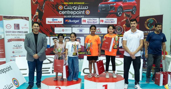 شيري البحرين تدعم المواهب الرياضية المحلية بصفتها الراعي الر