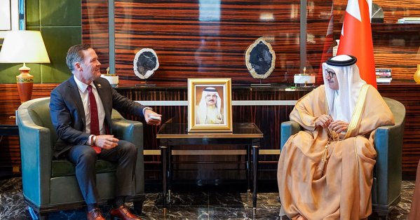 وزير الخارجية يستقبل المندوب الأمريكي الدائم لدى الأمم المتح