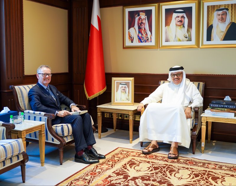 وزير الخارجية يستقبل المدير التنفيذي للمعهد الدولي للدراسات الاستراتيجية في الشرق الأوسط