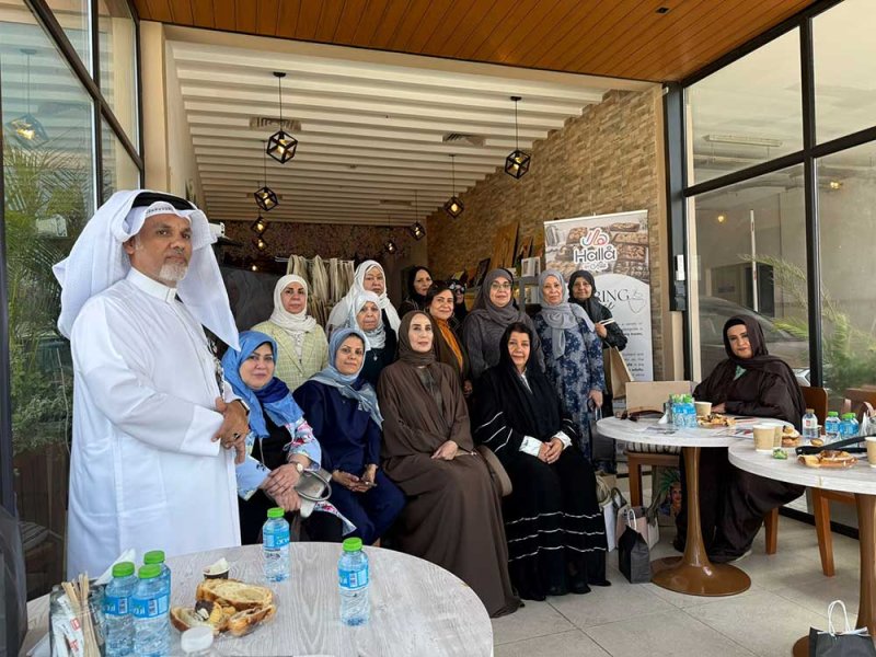 جمعية البر تنظم زيارة ميدانية إلى مركز عالية للتأهيل في عالي