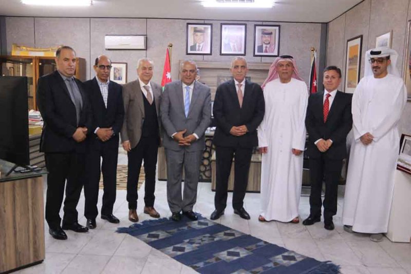 وزير الثقافة الأردني يستقبل الأمين العام للهيئة العربية للمسرح