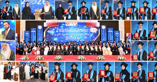 مدرسة النور العالمية تحتفل بتخريج الدفعة التاسعة عشرة من طلب