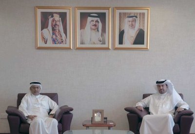 رئيس الجمارك يستقبل رئيس مجلس إدارة شركة البحرين لمطاحن الدقيق
