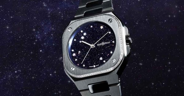 ساعة 36 BR-05 Blue Diamond Eagle.. كوكبة من الألماس