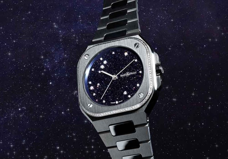 ساعة 36 BR-05 Blue Diamond Eagle.. كوكبة من الألماس