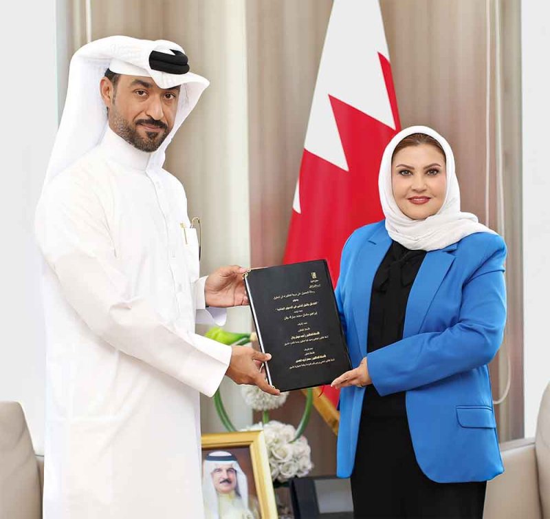 الأمين العام للتظلمات تستقبل القاضي الدكتور إبراهيم الجفن بمناسبة حصوله على الدكتوراه