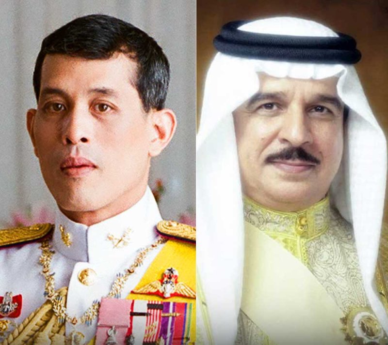 جلالة الملك المعظم يعزي ملك مملكة تايلند بوفاة ابنته الكبرى