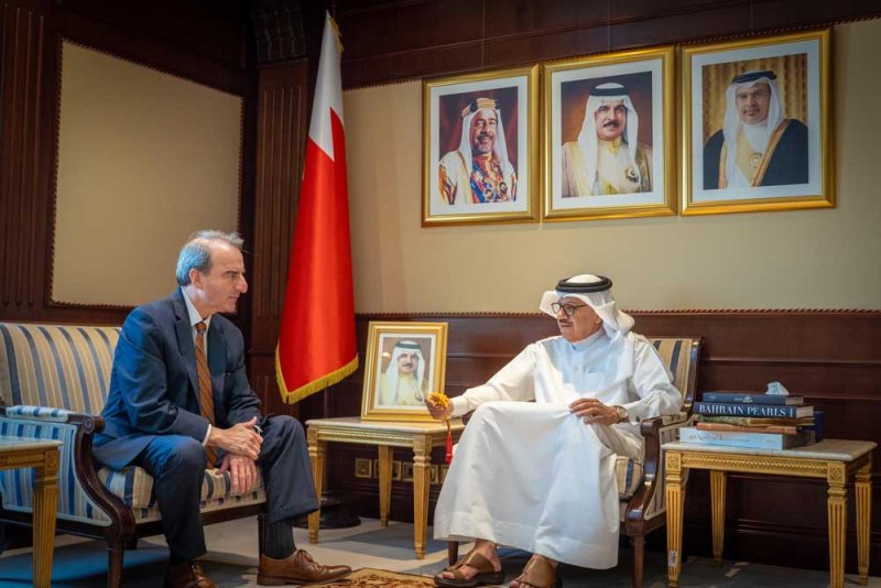 وزير الخارجية يستقبل رئيس الشؤون السياسية في اللجنة اليهودية الأميركية
