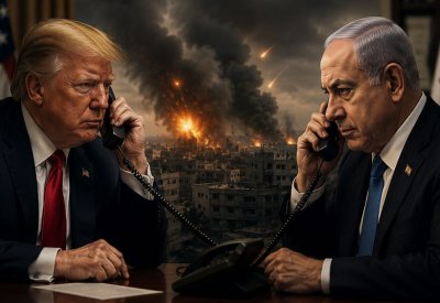 بعد مكالمة غاضبة.. نتنياهو أبلغ ترامب ألا انسحاب من لبنان