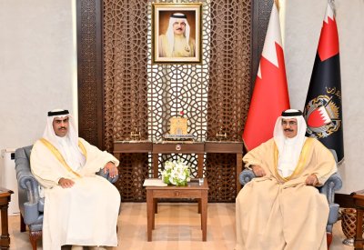 وزير الداخلية يستقبل سفير مملكة البحرين لدى الولايات المتحدة الأمريكية