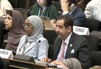 مملكة البحرين تلقي بياناً نيابة عن دول مجلس التعاون والأردن أمام مجلس حقوق الإنسان في جنيف يدين الهجمات الإيرانية الآثمة وتداعياتها على حقوق الإنسان والأمن الإقليمي