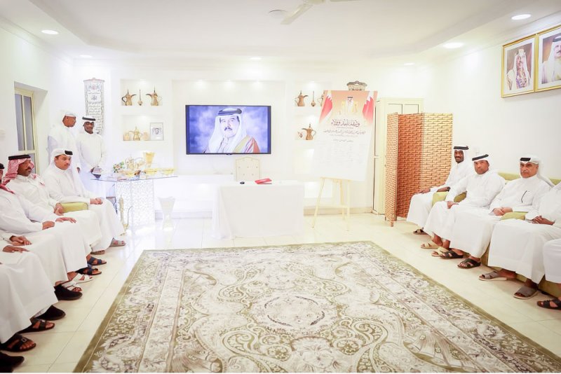 عائلة الفرحان تجدد الولاء للملك المعظم