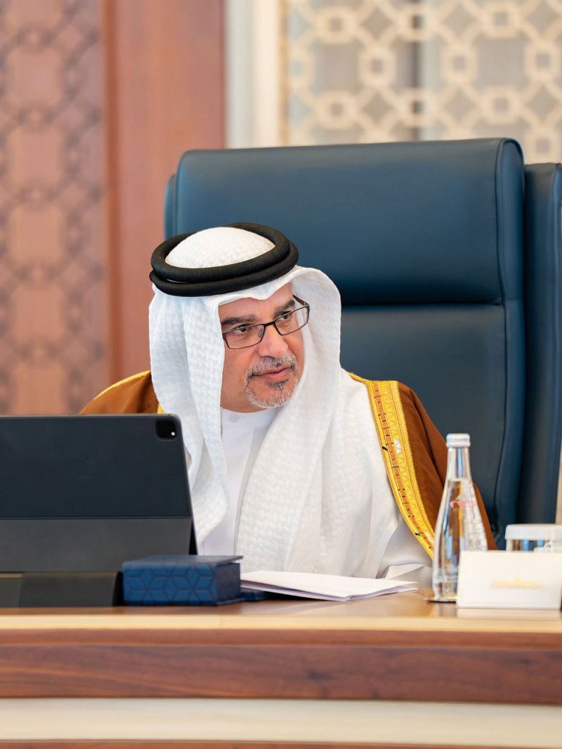سمو ولي العهد رئيس مجلس الوزراء يترأس جلسة مجلس الوزراء