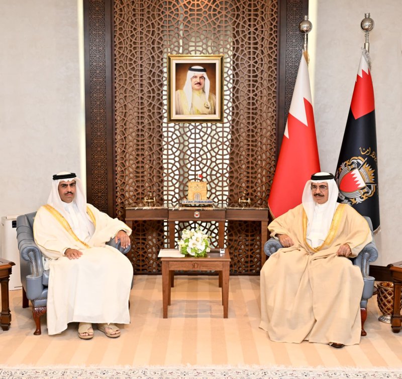 وزير الداخلية يستقبل سفير مملكة البحرين لدى الولايات المتحدة الأمريكية