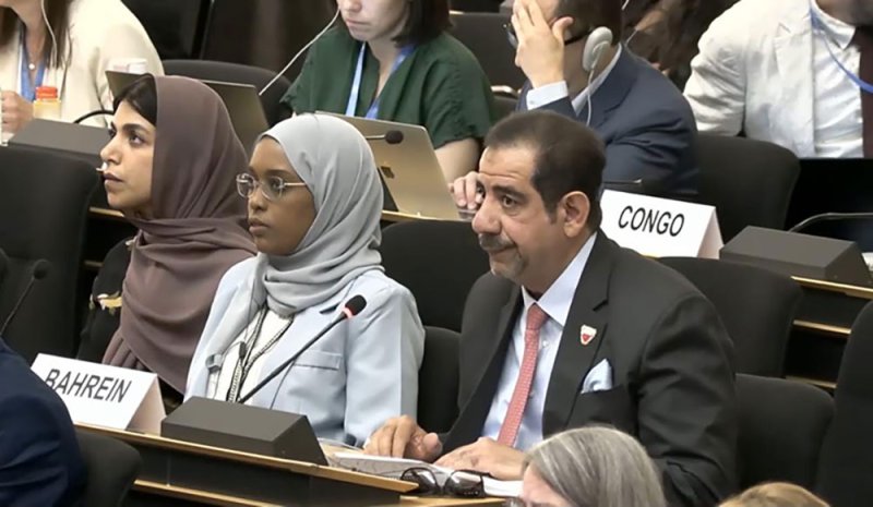 مملكة البحرين تلقي بياناً نيابة عن دول مجلس التعاون والأردن أمام مجلس حقوق الإنسان في جنيف يدين الهجمات الإيرانية الآثمة وتداعياتها على حقوق الإنسان والأمن الإقليمي