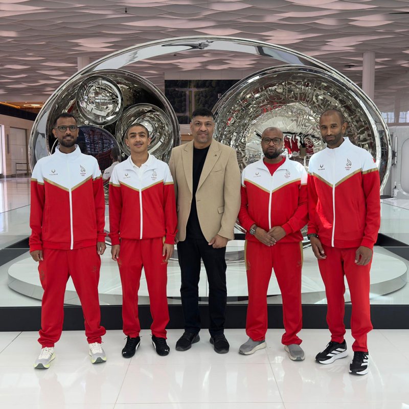 وفد الأولمبياد الخاص البحريني يغادر إلى تونس للمشاركة في منافسات الترايثلون بالألعاب الإقليمية العاشرة
