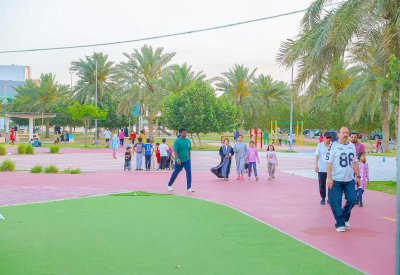 “البلاد” ترصد إقبالا واسعا على ممشى مدينة عيسى المطاطي