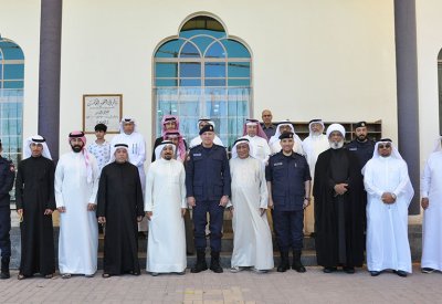 مدير عام شرطة العاصمة يزور عدداً من مآتم المحافظة تعزيزاً للشراكة المجتمعية