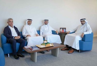 الوكيل المساعد للاتصالات بوزارة المواصلات والاتصالات يستقبل رئيس قطاع الشؤون الحكومية بشركة STC البحرين