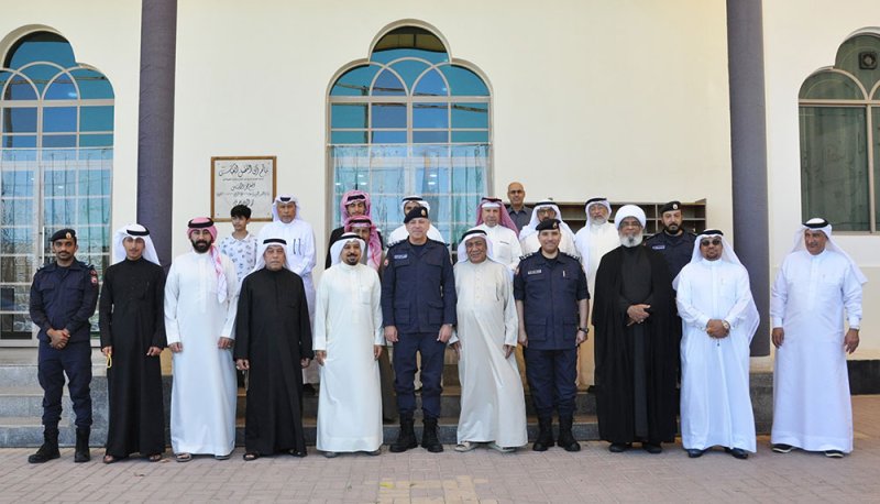 مدير عام شرطة العاصمة يزور عدداً من مآتم المحافظة تعزيزاً للشراكة المجتمعية