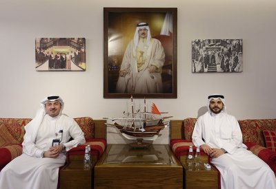 سفير مملكة البحرين لدى المملكة العربية السعودية يستقبل الرئيس التنفيذي للمركز الخليجي للوقاية من الأمراض ومكافحتها