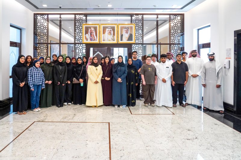 الأمانة العامة لمجلس النواب تستقبل أبناء المؤسسة الملكية للأعمال الانسانية