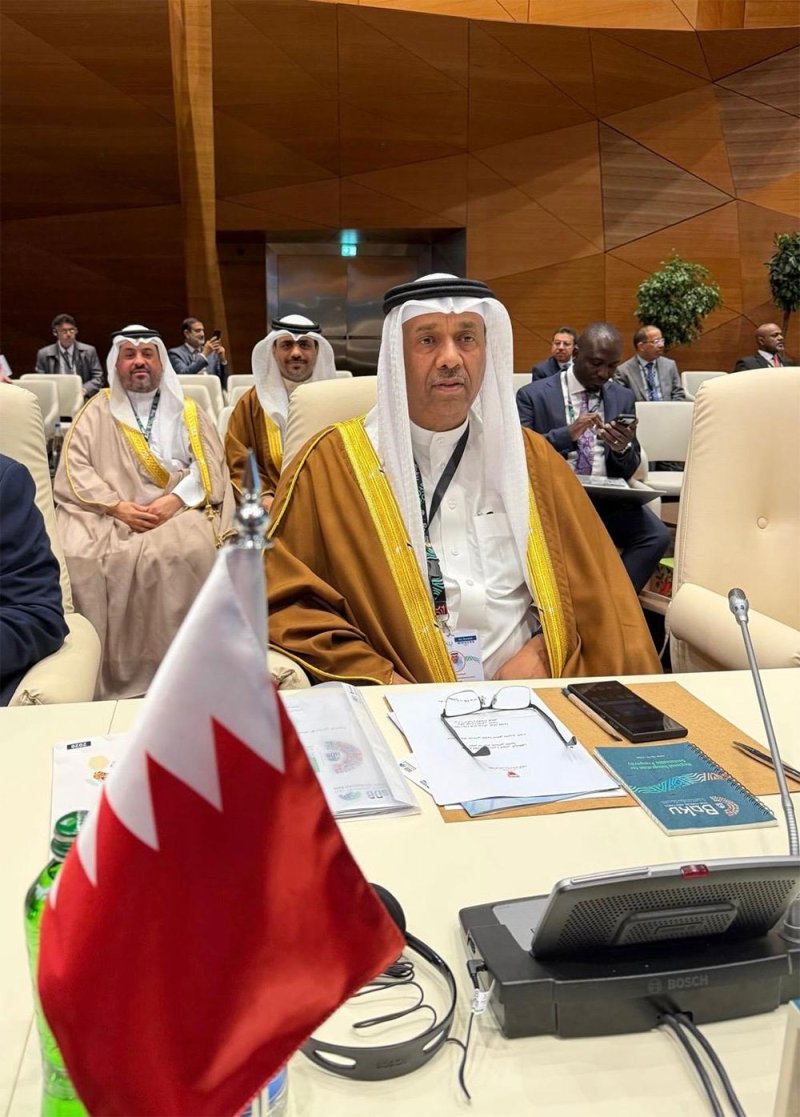 وكيل الوزارة للشؤون المالية بوزارة المالية والاقتصاد الوطني يترأس وفد مملكة البحرين في الاجتماعات السنوية لمجموعة البنك الإسلامي للتنمية المنعقدة في جمهورية أذربيجان