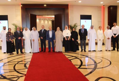 جمعية الهلال الأحمر تحتفي بوفد الجامعة الإيرلندية المشارك بعلاج أطفال غزة في الأردن