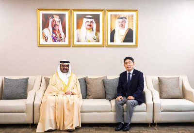 النائب السلوم يستقبل سفير الجمهورية الكورية لدى مملكة البحرين