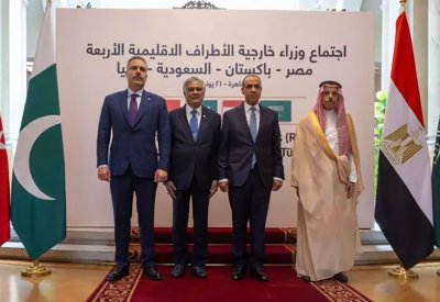يضم السعودية.. اجتماع رباعي بالقاهرة يبحث جهود خفض التصعيد بالمنطقة