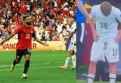 هل استغل صلاح تمزق "سروال" لاعب نيوزيلندا؟