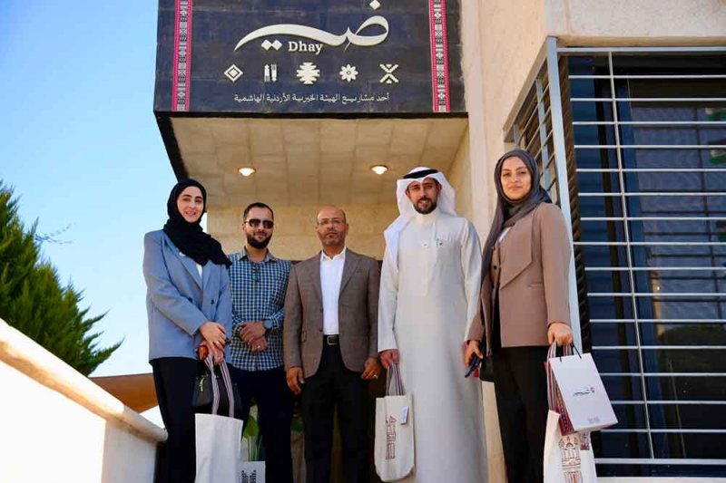 وفد المؤسسة الملكية للأعمال الإنسانية يطلع على تجارب التمكين في الأردن