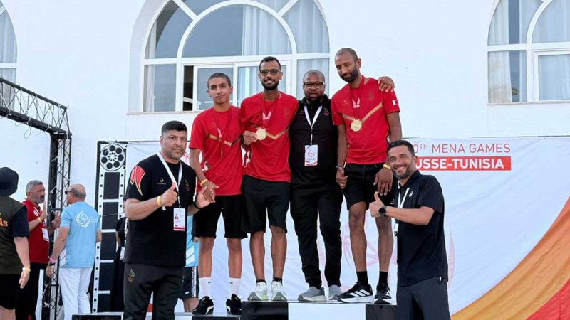الأولمبياد الخاص البحريني يحقق ذهبية الترايثلون الموحد في دورة الألعاب الإقليمية العاشرة بتونس