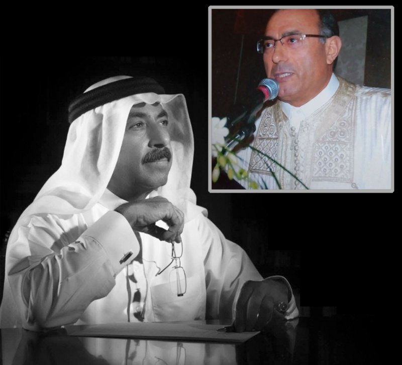 السفير خالد الزيتوني يرثي الشاعر علي عبدالله الخليفة