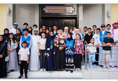 المؤسسة الوطنية لحقوق الإنسان تنظم محاضرة توعوية للأطفال بعنوان «أنا مواطن مسؤول»