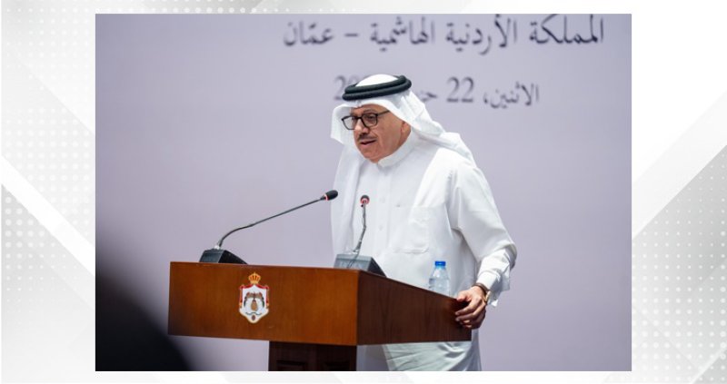 وزير الخارجية ونائب رئيس الوزراء وزير الخارجية وشؤون المغتربين الأردني والأمين العام للجامعة العربية يعقدون مؤتمراً صحفياً