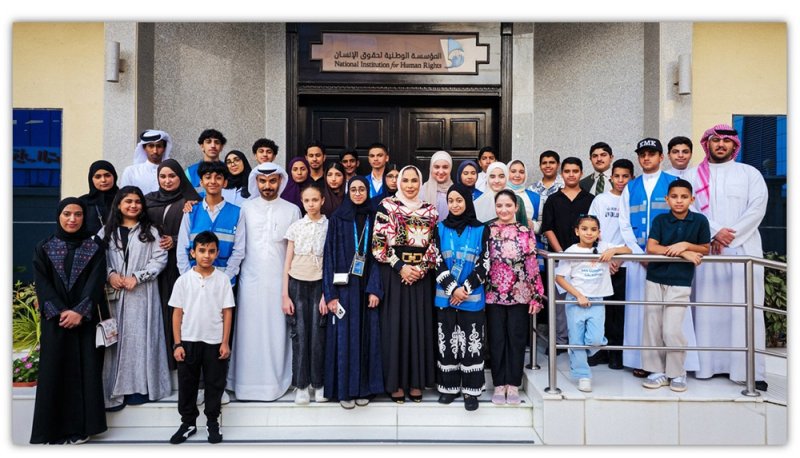 المؤسسة الوطنية لحقوق الإنسان تنظم محاضرة توعوية للأطفال بعنوان «أنا مواطن مسؤول»