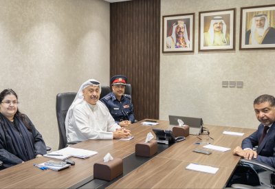 وكيل وزارة الداخلية يستقبل رئيس المؤسسة الوطنية لحقوق الانسان