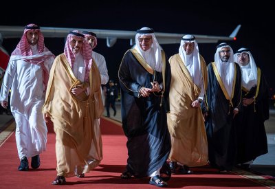وزير خارجية المملكة العربية السعودية الشقيقة يصل إلى البلاد